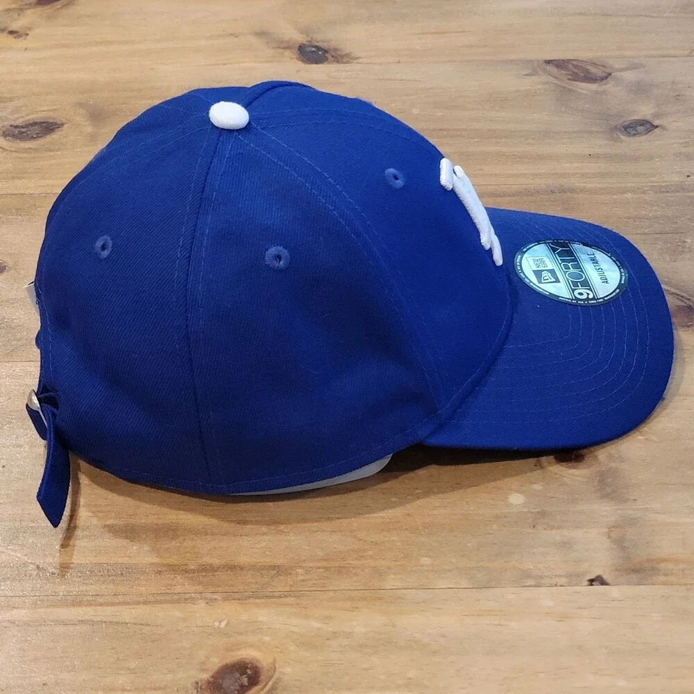 Los Angeles Dodgers Hat Cap Strap Back Blue 9Forty One Size MLB Baseball LA